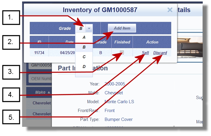 Manage Inventory screen shot